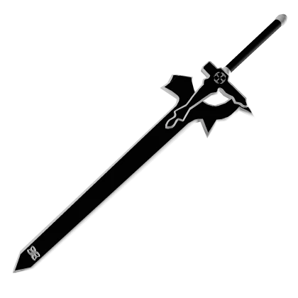 Elucidator Sword Art Online Sword Black