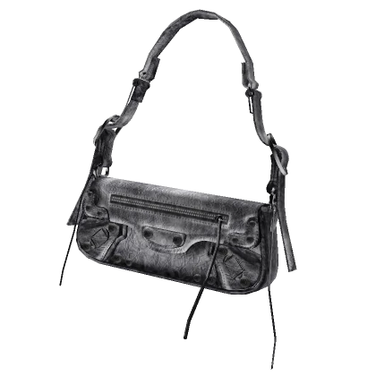 Left Sling XS Bag | Silver Chrome