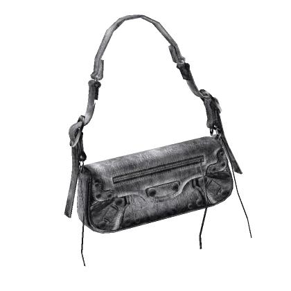 Right Sling XS Bag | Silver Chrome