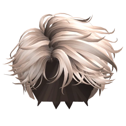 Wavy Side Parted Stylish Hair in Platinum Blonde