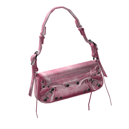 Right Sling XS Bag | Chrome Baby Pink