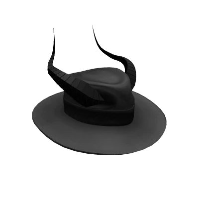 Demonic Dark Fedora