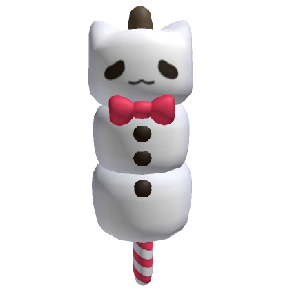 Cute Snowman Marshmallow