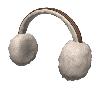 Fluffy Earmuffs - Brown