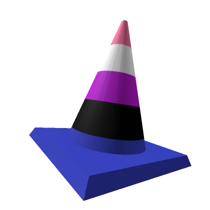 Pride Cone (Genderfluid)