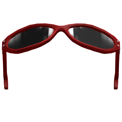 Raised Idol Sunglasses in Red