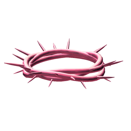 Bubblegum Thorn Crown