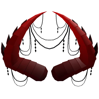 Adorned Blood Dragon Ruler Horns