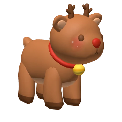 Cute reindeer mount brown