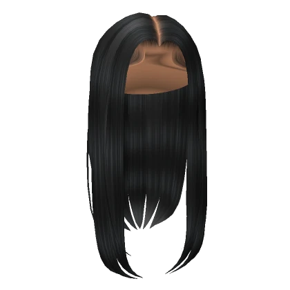 Yasmin Middle Part in Black