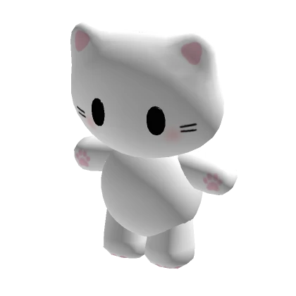 ♡ kawaii kitty plushie (holdable)