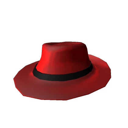 Luxury Red Fedora