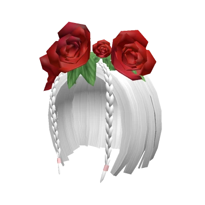 LOC'S "Rose Crown Collection" in Pure White