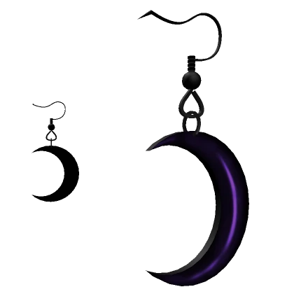 Dark Moon Earrings