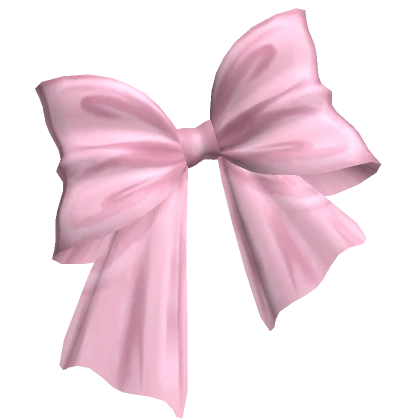 Preppy Front Hair Bow in Pink