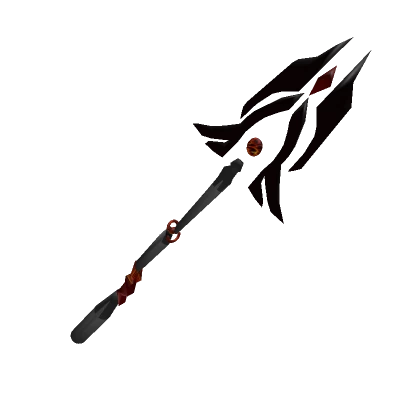 Black Firey Trident