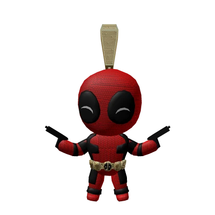 Iced Out Red Ninja Chain [Pendant]