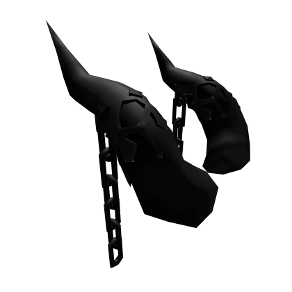 Chainbreaker Horns Grayscale