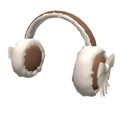 Bowtie Earmuffs - Brown