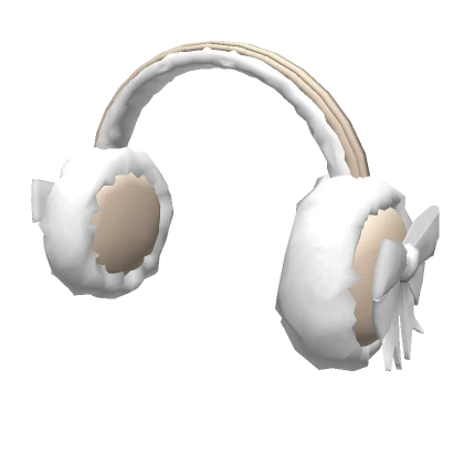 Bowtie Earmuffs - Beige