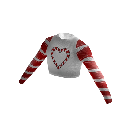 Christmas Candy Cane Top