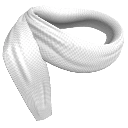 White Stylized Scarf (1.0)