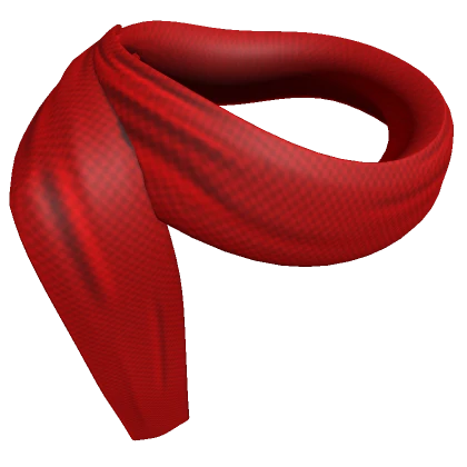 Red Stylized Scarf (1.0)