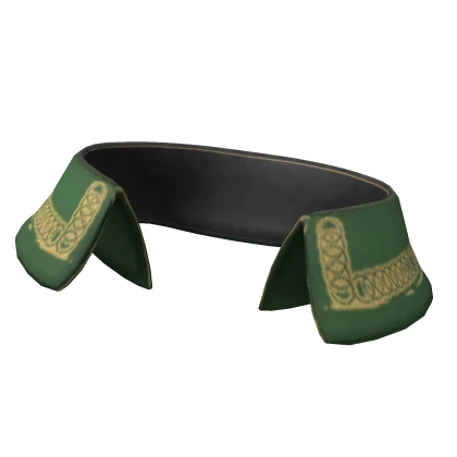 Sorcerer Green Robe Collar