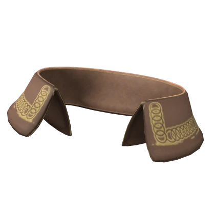 Sorcerer Leather Robe Collar