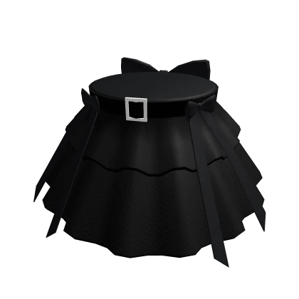 Black Bow Skirt  3.0