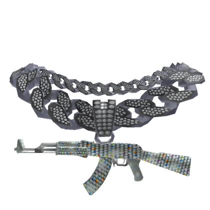 Iced SK Gun Chain - Boy