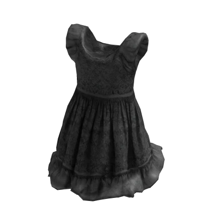 👼 Black Baby Doll Dress 👼