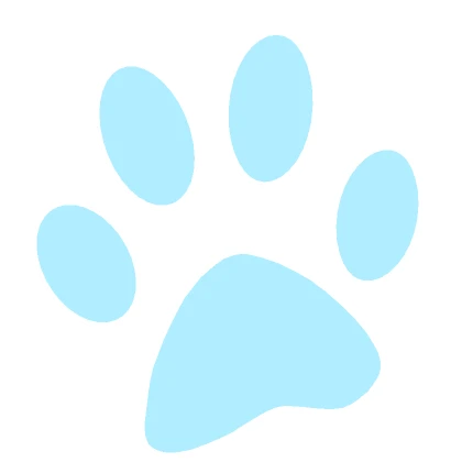 Cute Kitty Paw Face Sticker