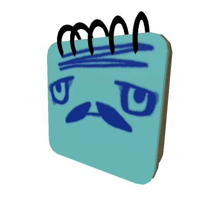 Sad Notebook Man