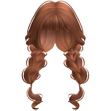 Cottage Core Doll Low Braids (Ginger)