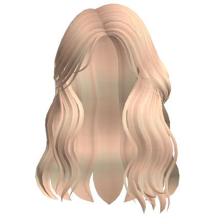 Long Wavy Blonde Hair