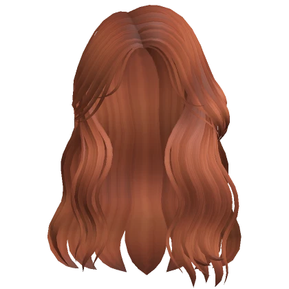 Long Wavy Ginger Hair