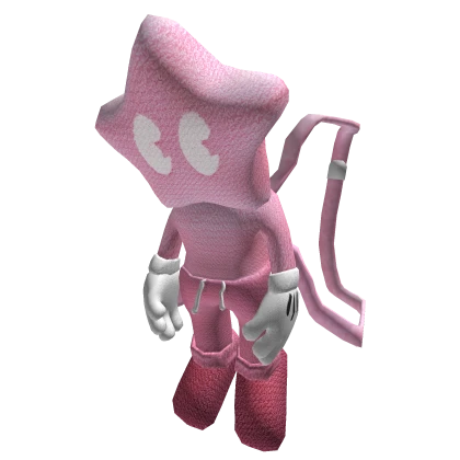 1.0 PINK Y2K STAR PLUSHIE BACKPACK 