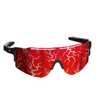 red lightning tactical sunglasses