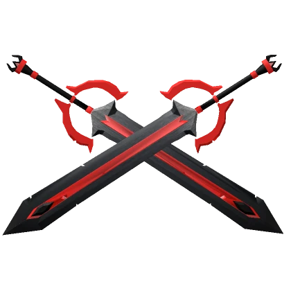 Red Cyber Swords