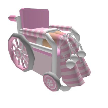 💗🎅Cute Pink Christmas Wheelchair