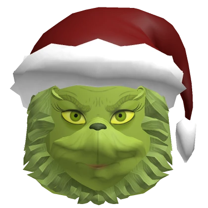 Grouchy Green Santa