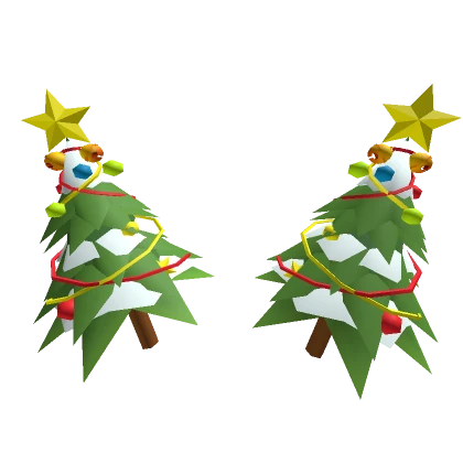 Double Christmas Trees