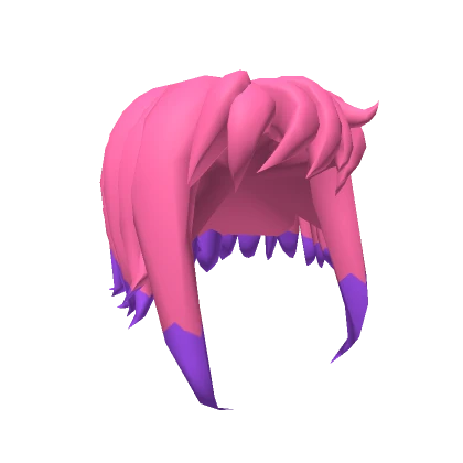 Anime Ramona Hair [ Pink And Purple ]