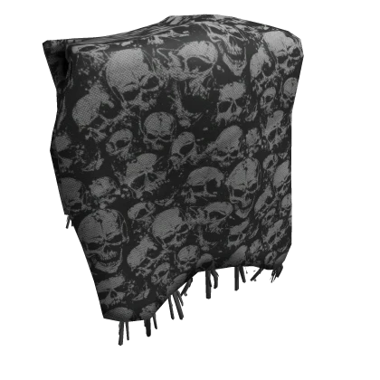 Skull Shoulder Scarf