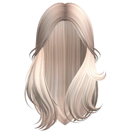 Long Flowing Fashion Famous Hair (Platinum)