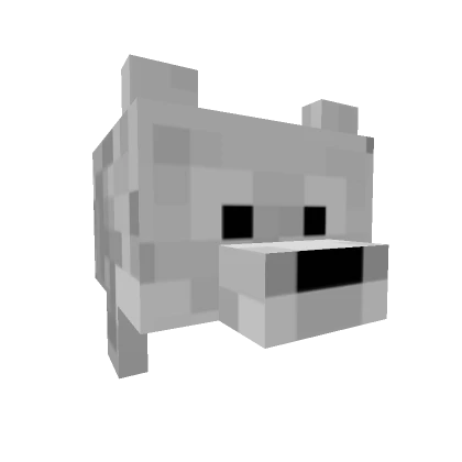 White PIXEL Bear