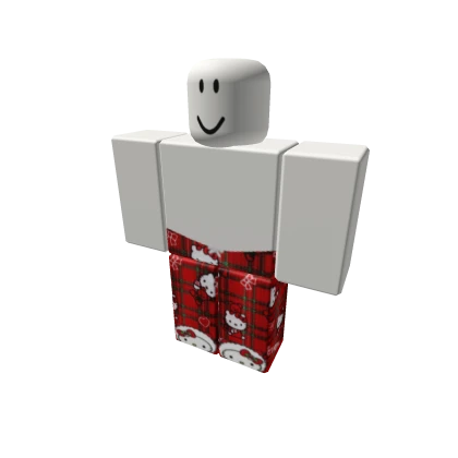 Y2k Matching Hello Kitty Christmas pjs (F)