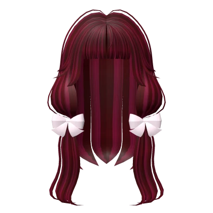 ♡ Chi's Fluffy Draculaura Dyed Hair With Bow 