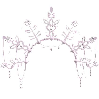 Snowflake Halo Pink